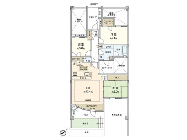 間取図(平面図)