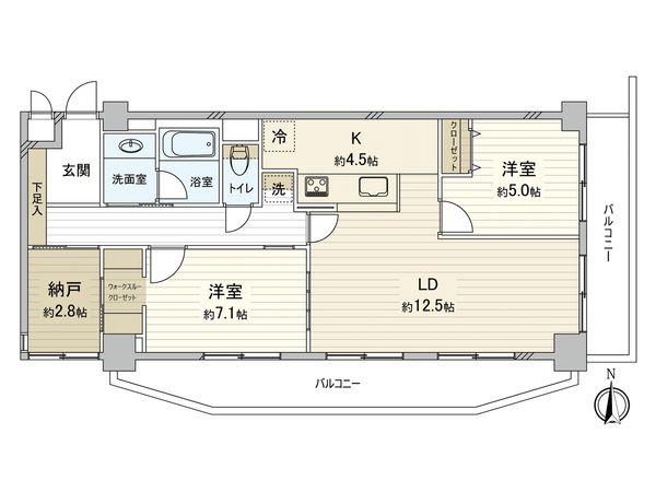 間取図(平面図)