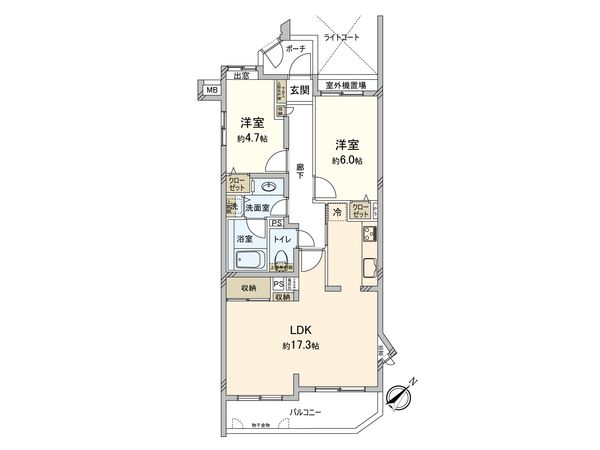 間取図(平面図)