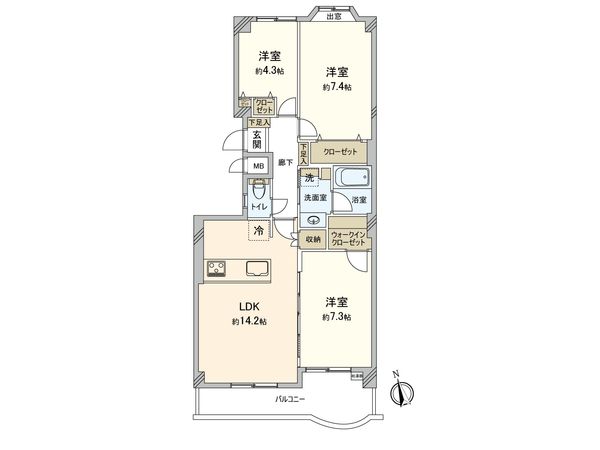 間取図(平面図)