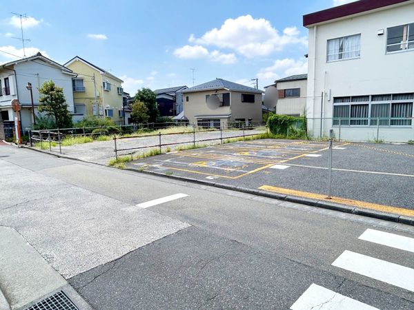三鷹市中原4丁目 土地 B区画 前面道路含む外観