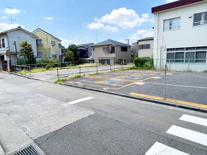 三鷹市中原4丁目 土地 C区画 前面道路含む外観