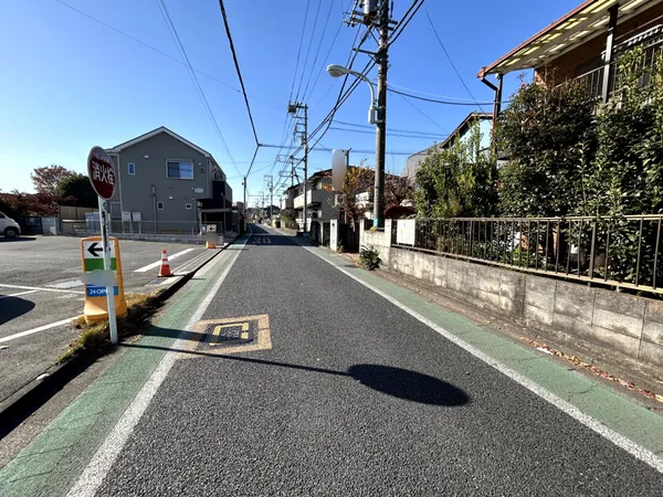前面道路の様子