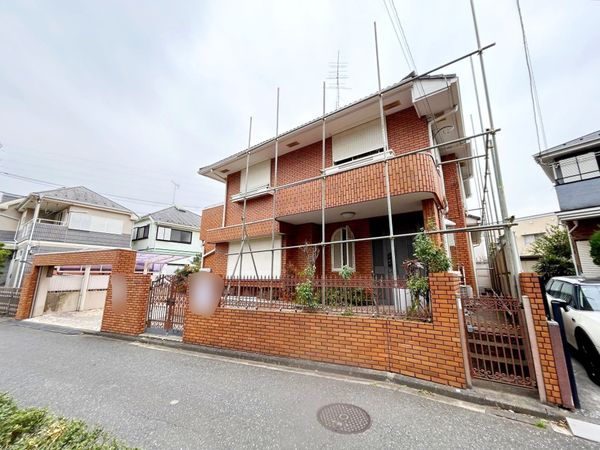 狛江市西野川4丁目 土地 前面道路含む外観