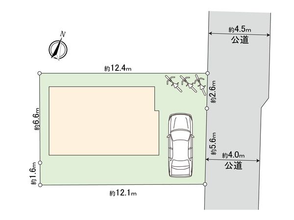 世田谷区上祖師谷5丁目 土地 3区画 区画図 世田谷区上祖師谷5丁目 土地 3区画 区画図