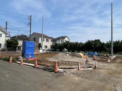 三鷹市北野3丁目 土地 G 前面道路含む外観