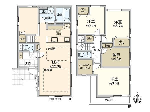 間取図(平面図)