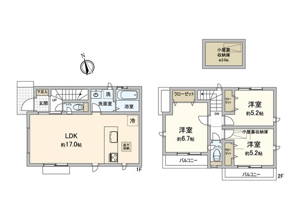 間取図(平面図)
