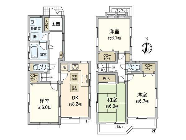間取図(平面図)