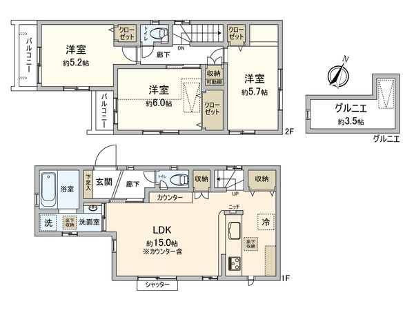 間取図(平面図)