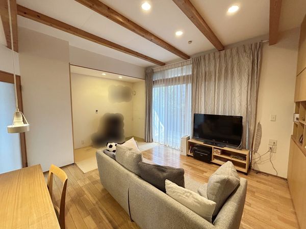 三鷹市中原4丁目 戸建 リビング