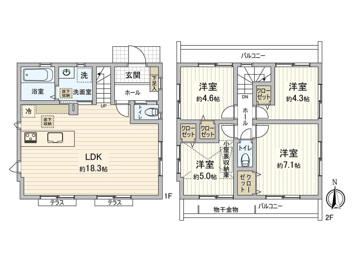 間取図(平面図)