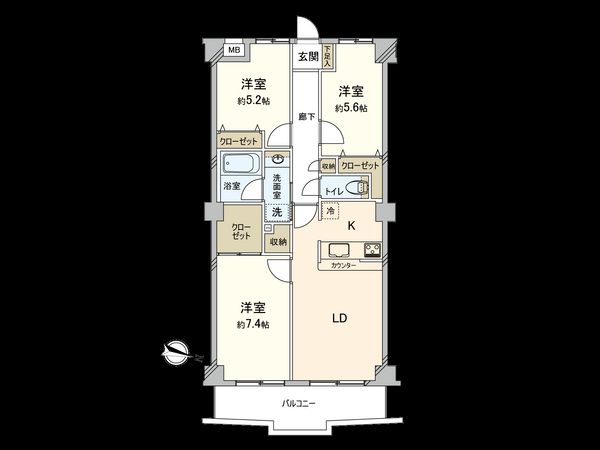 間取図(平面図)