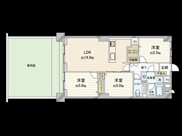 間取図(平面図)