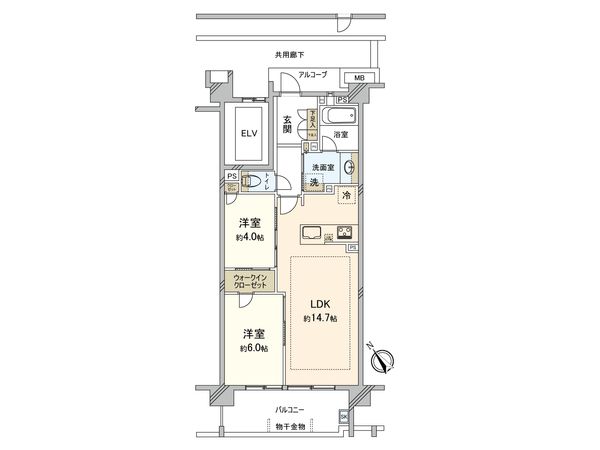 プラウド練馬光が丘公園 間取図(平面図) 間取図(平面図)