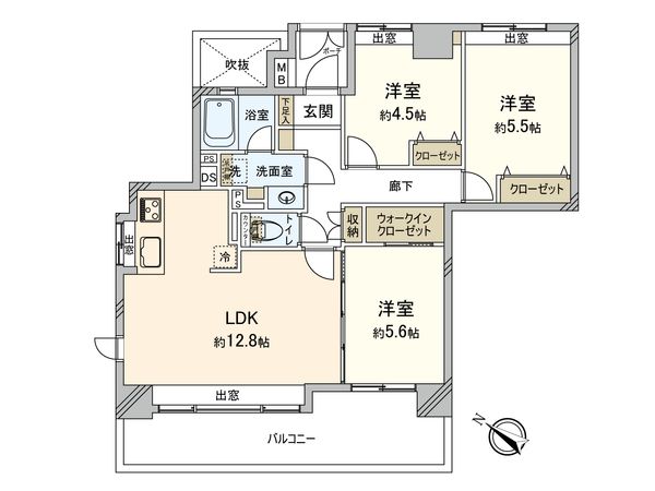 間取図(平面図)
