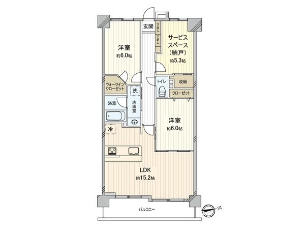 アイディスクエア吉祥寺 間取図(平面図)