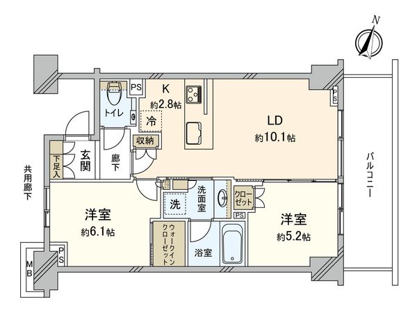 シティハウス仙川ステーションコート 間取図(平面図) シティハウス仙川ステーションコート 間取図(平面図)