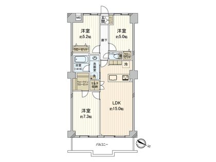 間取図(平面図) 間取図(平面図)