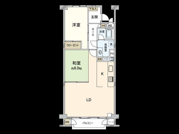 狛江ハイタウン 間取図(平面図) 狛江ハイタウン 間取図(平面図)
