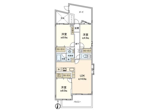 間取図(平面図)