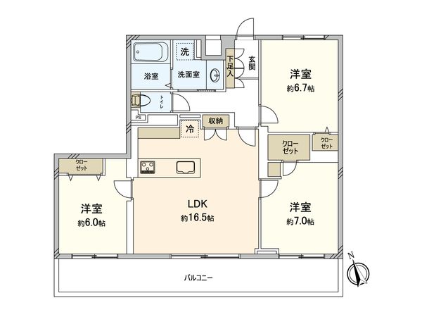 間取図(平面図)