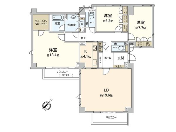 間取図(平面図)