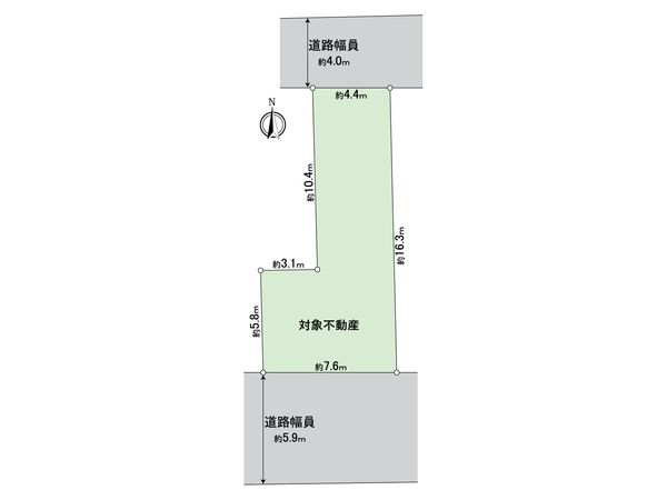 明石市南王子町 土地 区画図 明石市南王子町 土地 区画図
