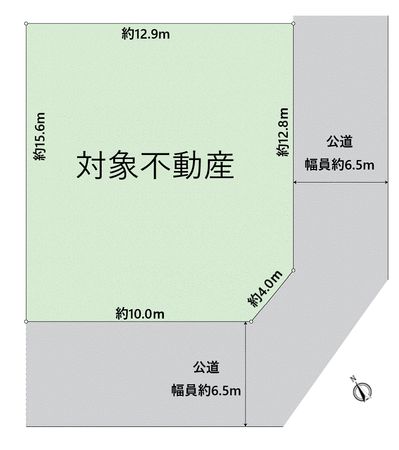 井吹台東町4丁目 土地 区画図