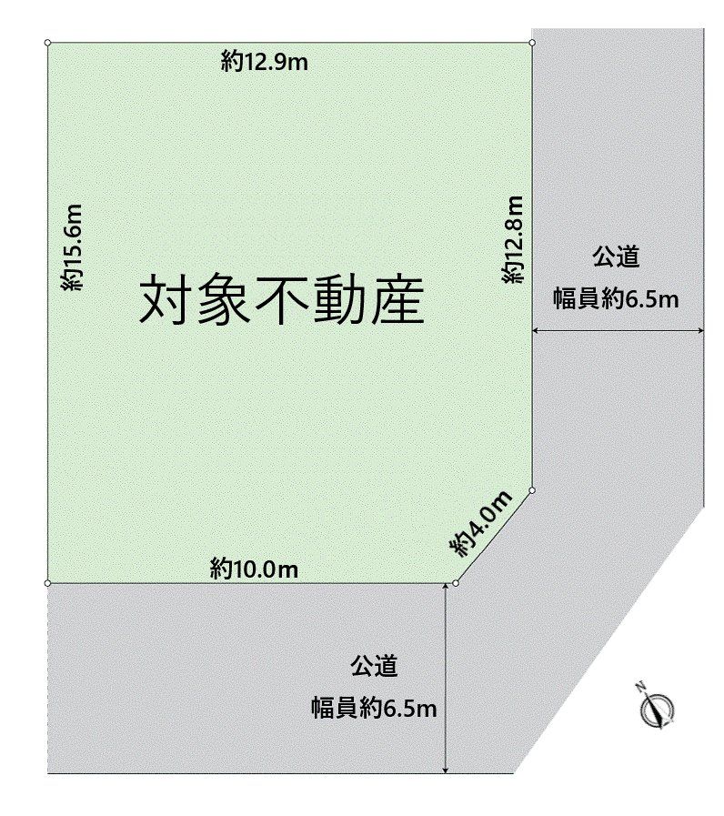 井吹台東町4丁目 土地 区画図 区画図