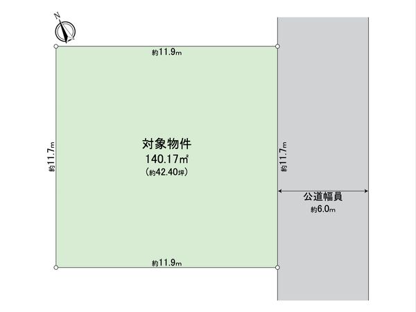 三木市大村 土地 区画図 三木市大村 土地 区画図