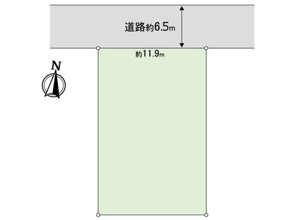 狩場台4丁目売土地 区画図