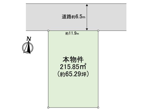 狩場台4丁目売土地 区画図