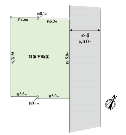 春日台9丁目 土地 区画図