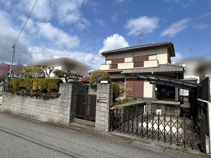 志染町青山6丁目 土地 前面道路含む外観