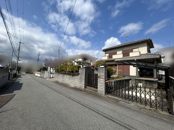 志染町青山6丁目 土地 前面道路含む外観 志染町青山6丁目 土地 前面道路含む外観