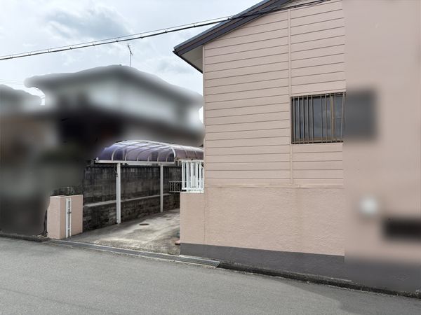 緑が丘町西2丁目 売り土地(2号地) 前面道路含む外観