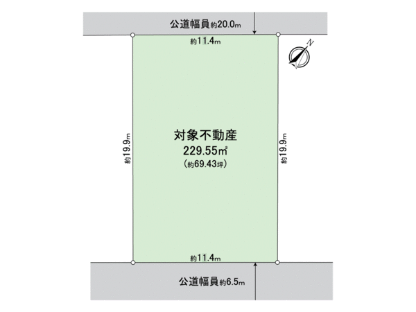 竹の台2丁目 土地 地形図