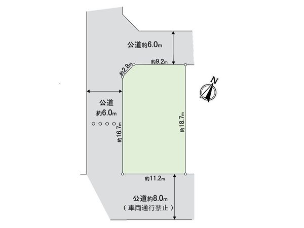 竹の台2丁目 土地 区画図 竹の台2丁目 土地 区画図