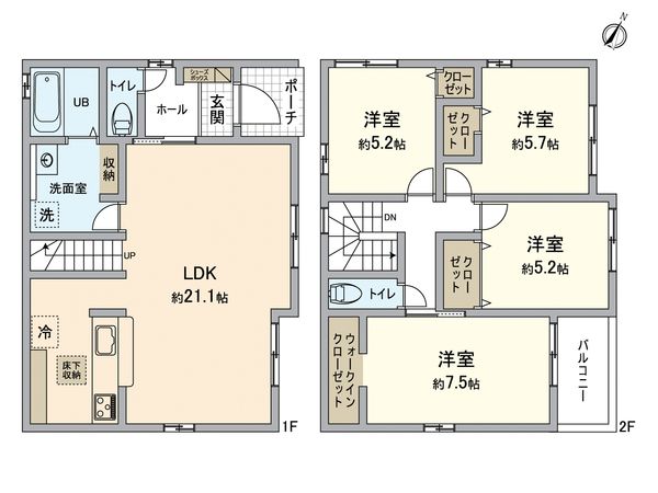 間取図(平面図)