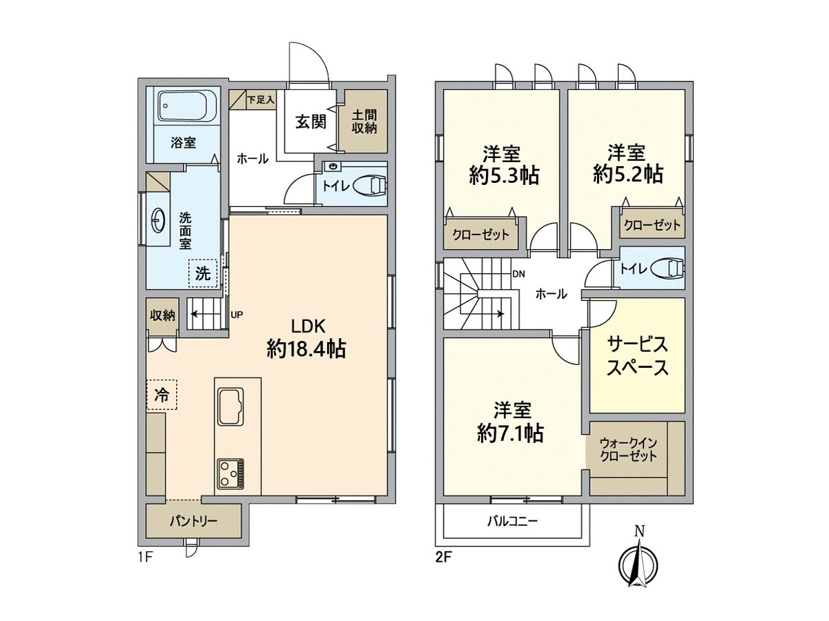 間取図(平面図)