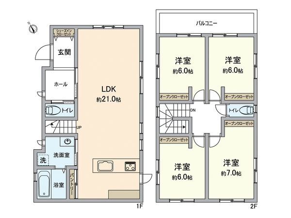 間取図(平面図)