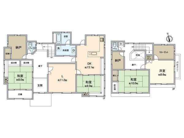 間取図(平面図)