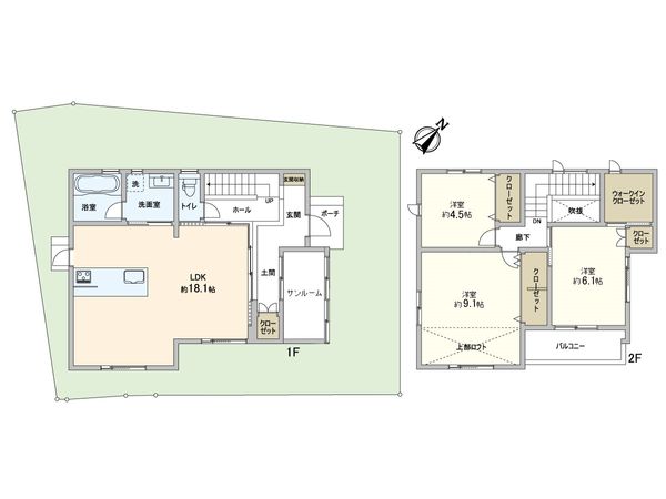 玉津町二ツ屋 戸建 間取図(平面図) 玉津町二ツ屋 戸建 間取図(平面図)