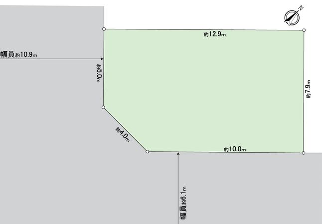 北別府5丁目 新築戸建 2号地 区画図 北別府5丁目 新築戸建 2号地 区画図