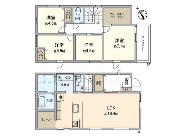 間取図(平面図)