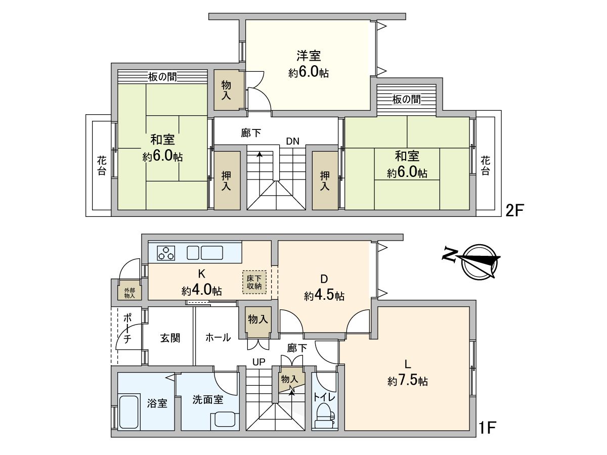 間取図(平面図)