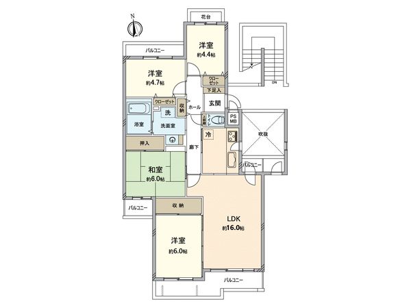 間取図(平面図)