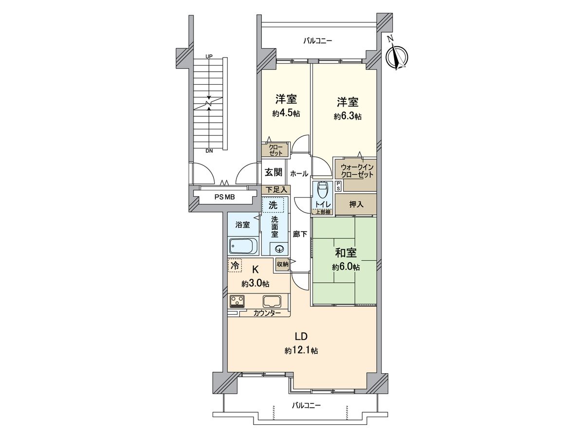 間取図(平面図)