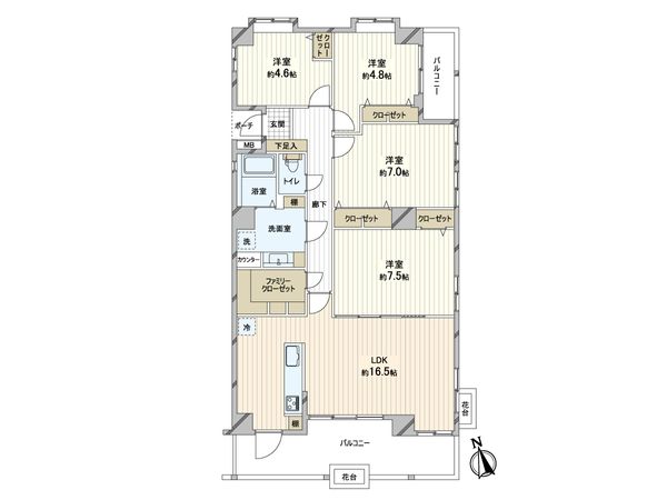 間取図(平面図)